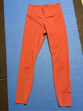 Nike Rust Red High-Waist Leggings